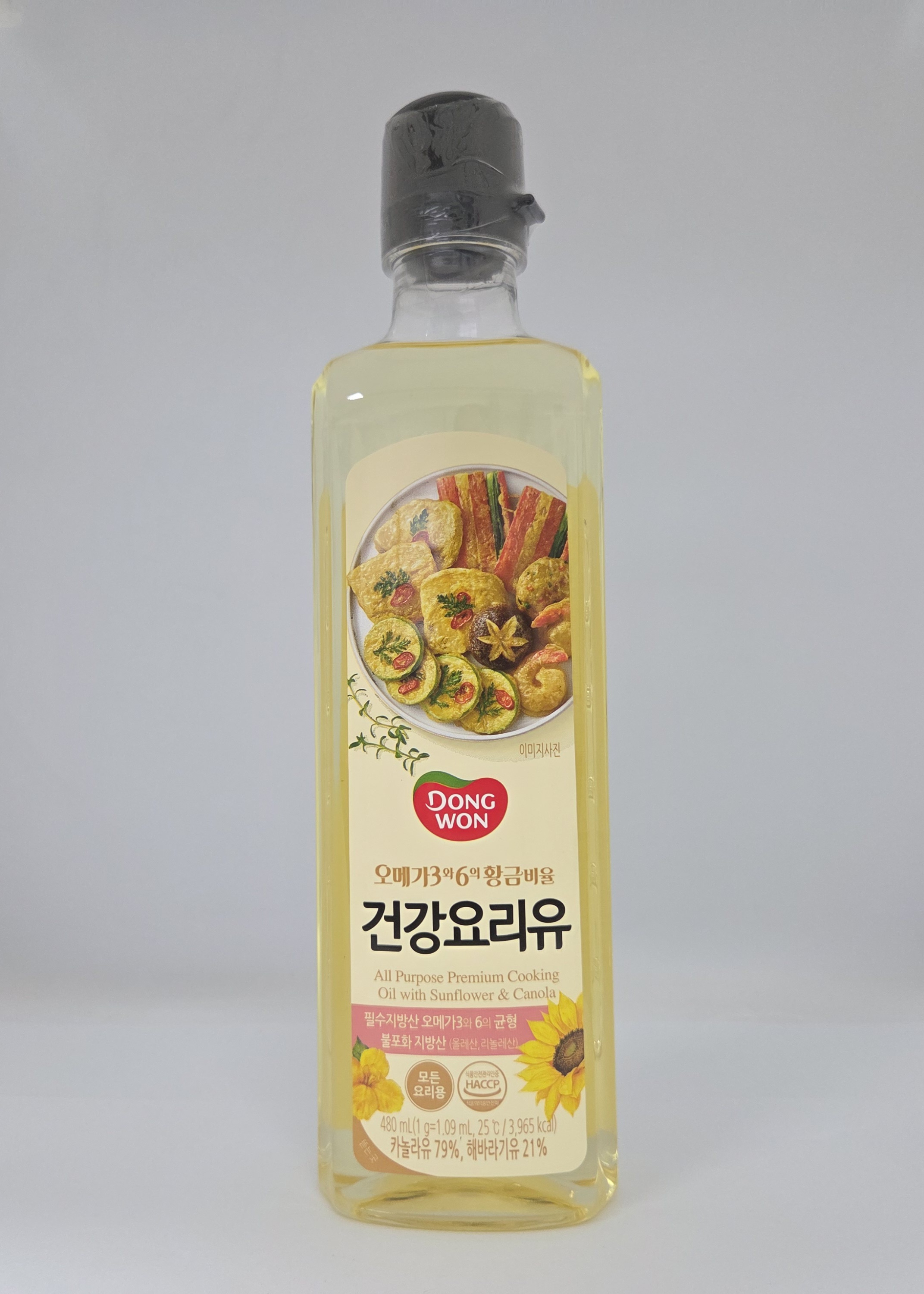 동원F&B PET 제품 /  동원건강요리유 480ml